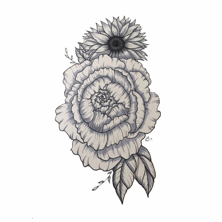 Peony Sunflower